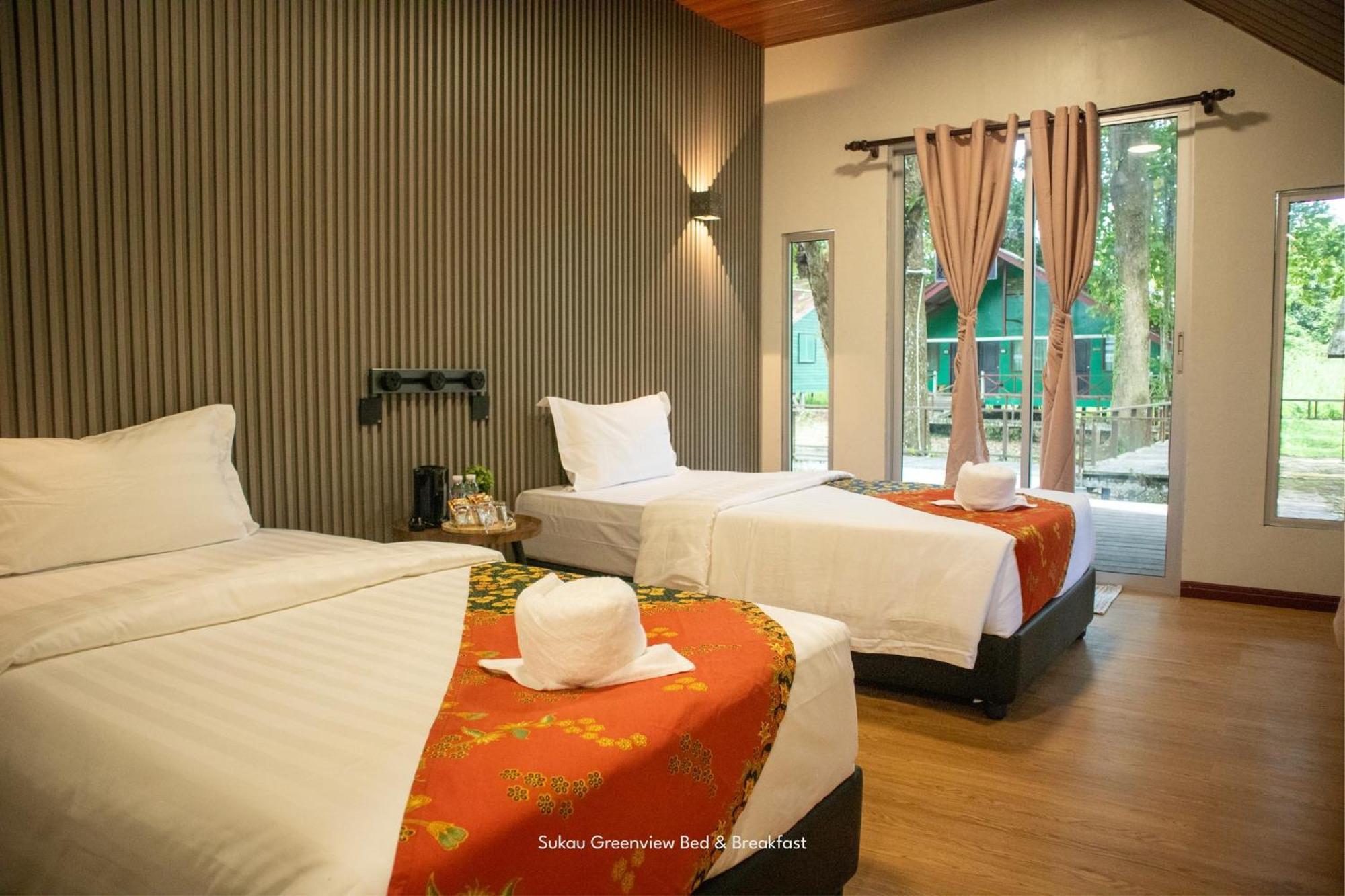 Sukau Greenview Bed & Breakfast Exteriér fotografie